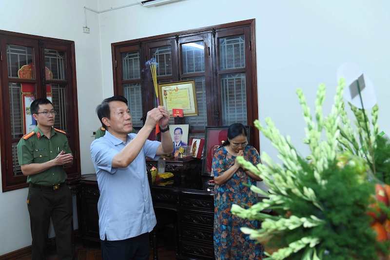 Tưởng nhớ, tri ân các đồng chí cố lãnh đạo Bộ Công an -0