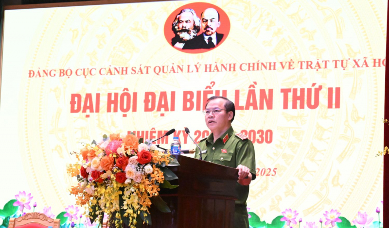 Đảng bộ Cục Cảnh sát QLHC về TTXH tạo đột phá trên các mặt công tác -0