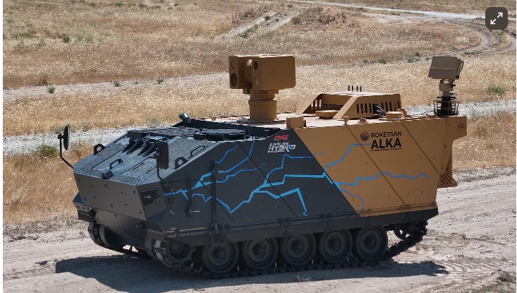 Xe tăng bắn “đạn” laser -0