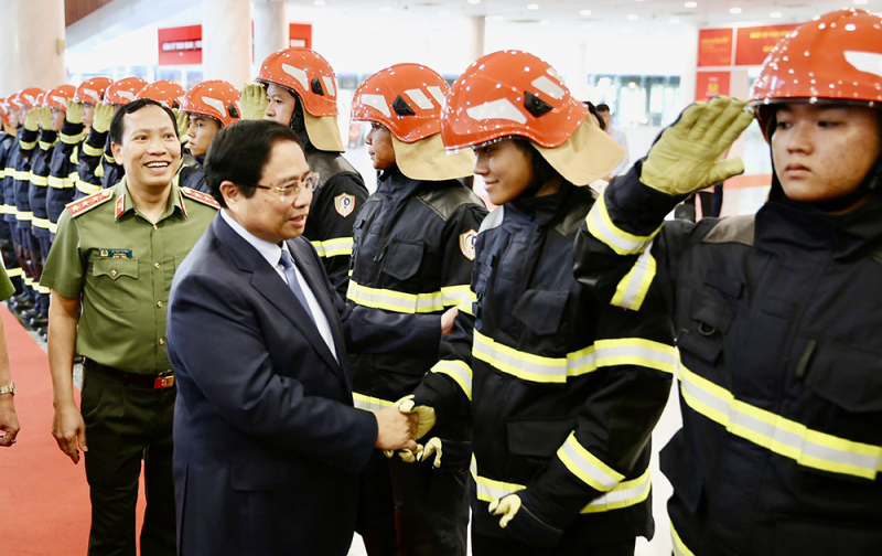 Thủ tướng ghi nhận, đánh giá cao những chiến công, sự hy sinh của lực lượng Cảnh sát PCCC&CNCH -0