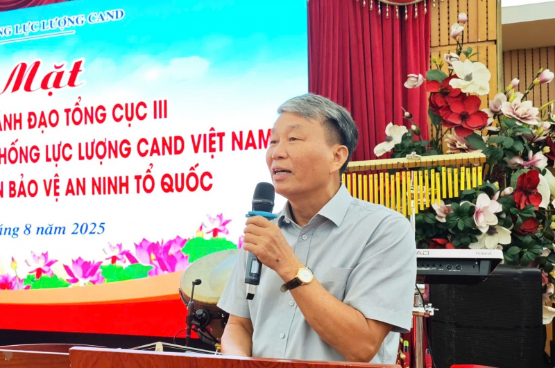 Cuộc gặp mặt thân tình các đồng chí nguyên lãnh đạo Tổng cục Xây dựng lực lượng CAND -0