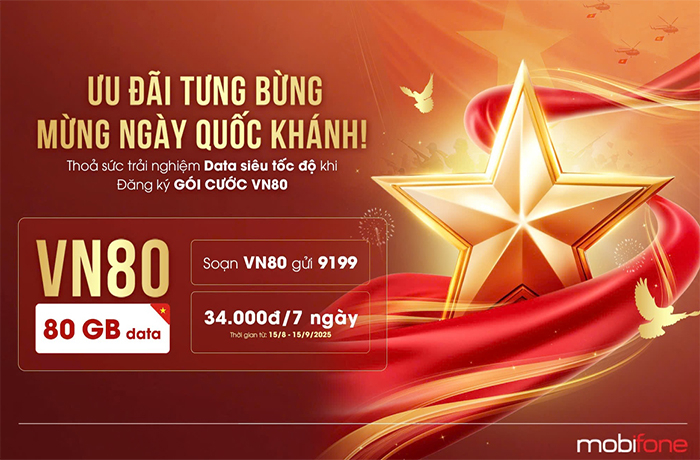 MobiFone triển khai giải pháp công nghệ tiên tiến, đảm bảo kết nối thông suốt dịp Quốc khánh 2/9 -0