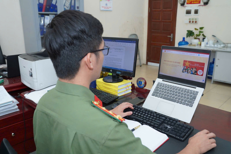 Ra mắt chương trình bình dân học vụ số trong CAND -0