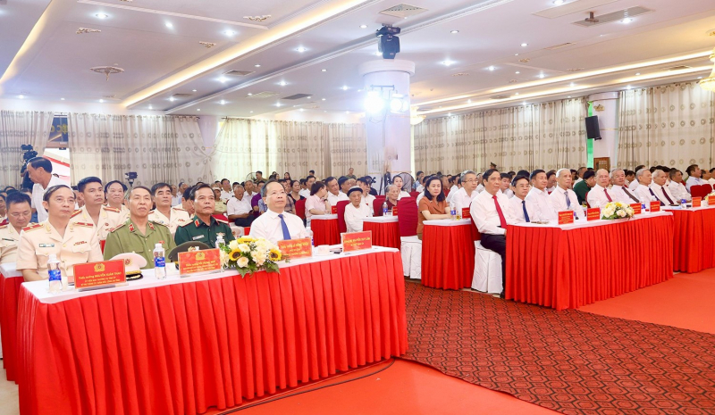 Công an Hà Tĩnh kỷ niệm trọng thể 80 năm truyền thống lực lượng CAND -0