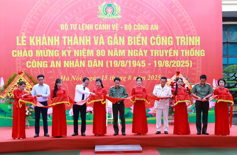 Bộ Tư lệnh Cảnh vệ khánh thành Trung tâm chỉ huy tác chiến khu vực trung tâm chính trị Ba Đình -0