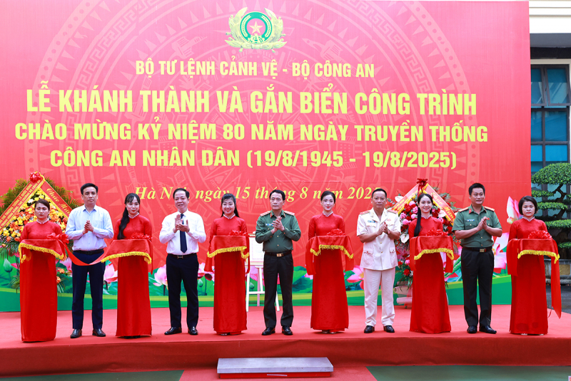 Bộ Tư lệnh Cảnh vệ khánh thành Trung tâm chỉ huy tác chiến khu vực trung tâm chính trị Ba Đình -1