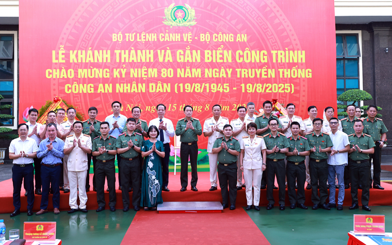 Bộ Tư lệnh Cảnh vệ khánh thành Trung tâm chỉ huy tác chiến khu vực trung tâm chính trị Ba Đình -0