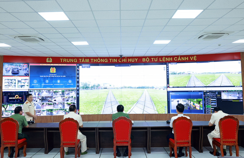 Bộ Tư lệnh Cảnh vệ khánh thành Trung tâm chỉ huy tác chiến khu vực trung tâm chính trị Ba Đình -1