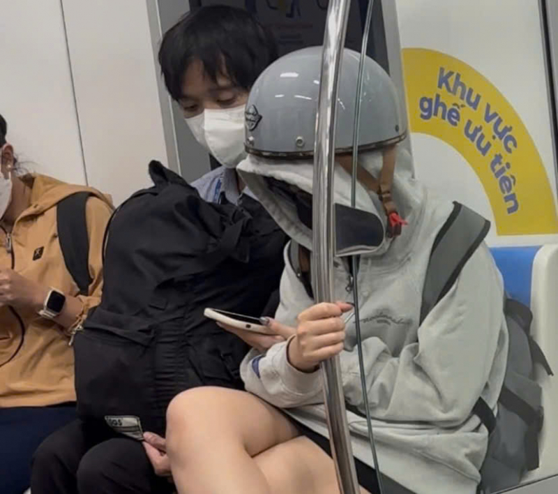 Thông tin mới vụ người đàn ông sàm sỡ cô gái trên tàu Metro -1