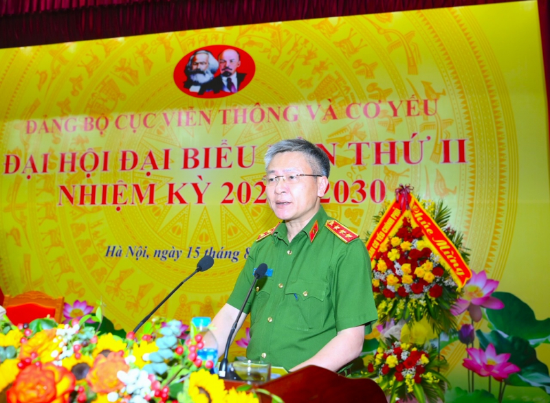 Đại hội Đảng bộ Cục Viễn thông và cơ yếu -0