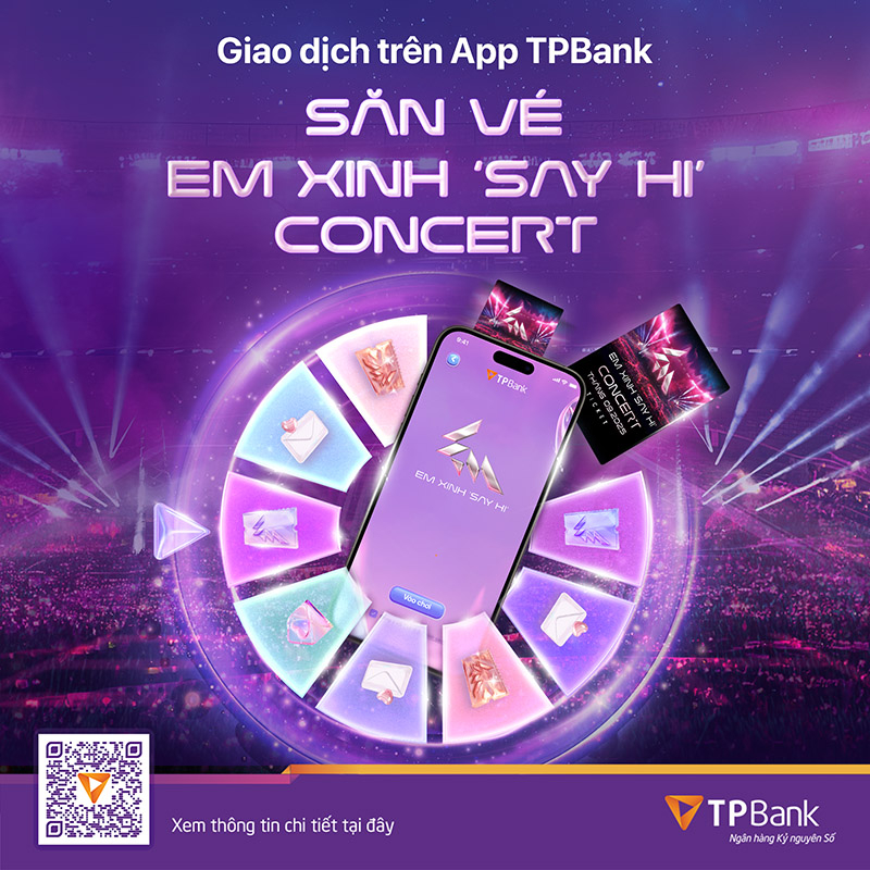 Săn vé concert Em Xinh “Say Hi” siêu dễ cùng TPBank -0