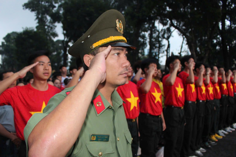 Công an TP Hồ Chí Minh đồng lòng hưởng ứng “Cùng Việt Nam tiến bước” -5