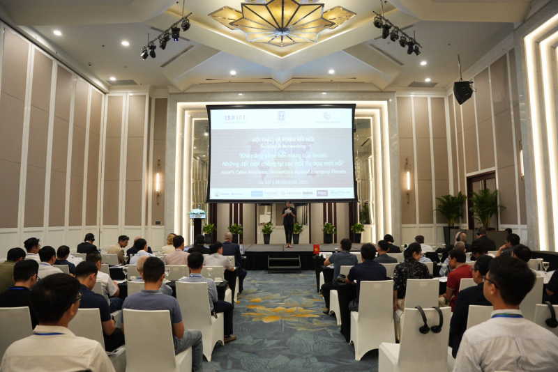 Coordinating to promote cybersecurity in Vietnam with Israeli technology -0