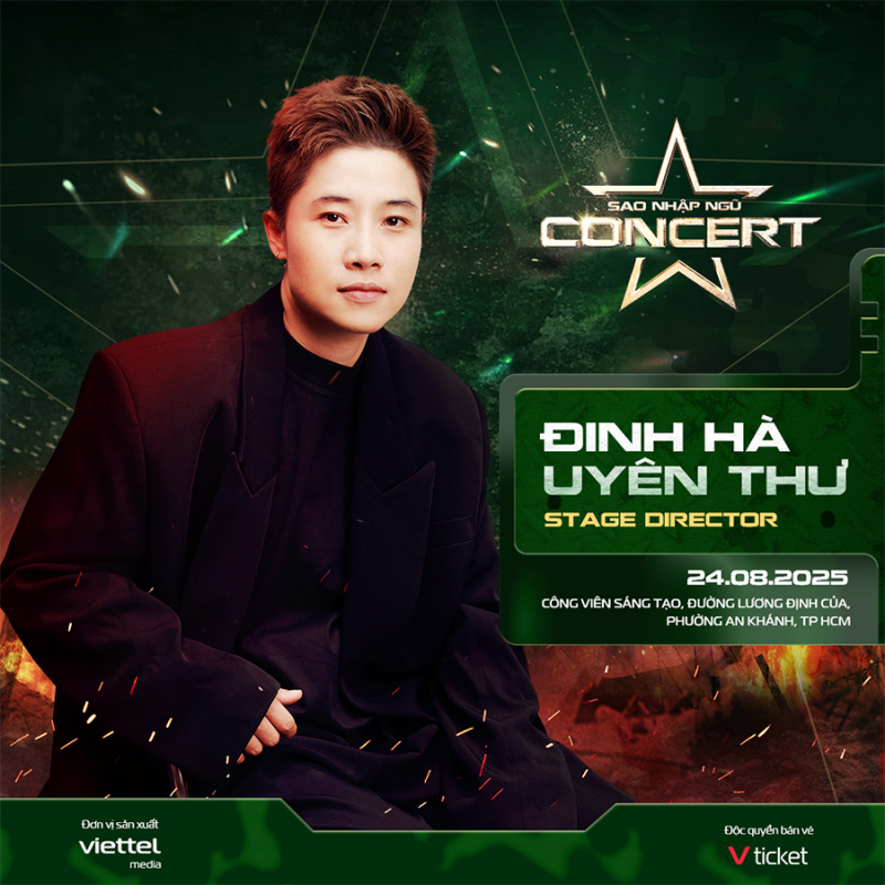 Concert Sao Nhập Ngũ: Ekip hang đầu Việt Nam hội tụ, hứa hẹn một đêm bùng nổ -0