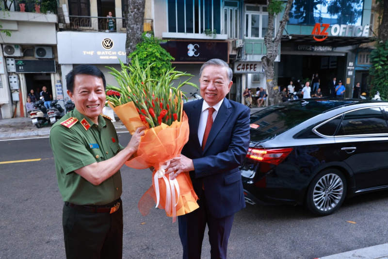 Tổng Bí thư Tô Lâm dự, cắt băng khánh thành Trụ sở Bộ Công an -0