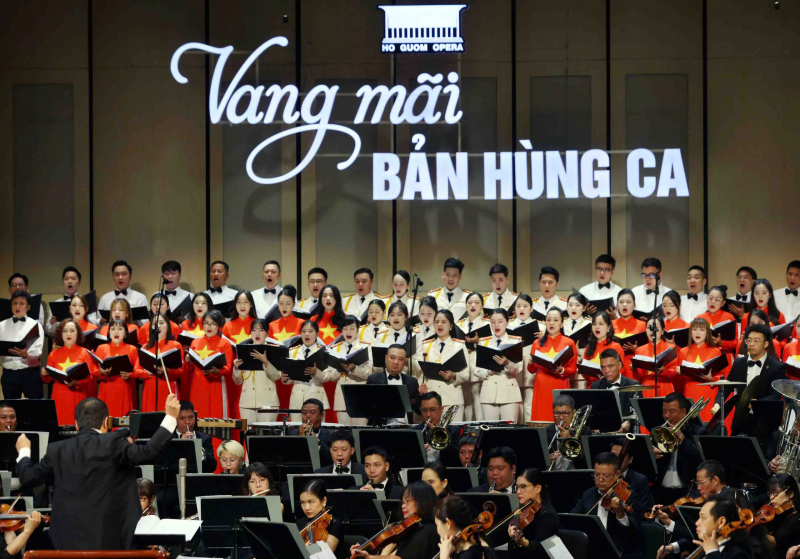 Chương trình nghệ thuật “Vang mãi bản hùng ca”: Khơi dậy niềm tự hào dân tộc, tinh thần yêu nước và ý chí cống hiến -0
