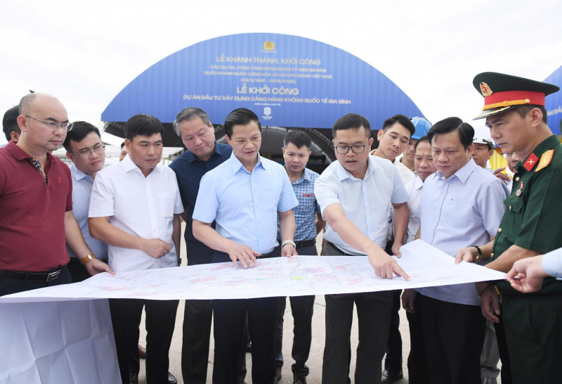 Chủ tịch tỉnh Bắc Ninh kiểm tra công tác chuẩn bị Lễ khởi công Cảng hàng không quốc tế Gia Bình -0