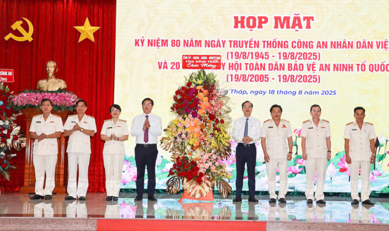 Đồng Tháp: Lan tỏa hình ảnh đẹp về người chiến sĩ Công an 