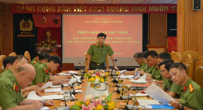 Xây dựng, phát triển Công nghiệp an ninh  tự chủ, tự cường, lưỡng dụng, hiện đại -0