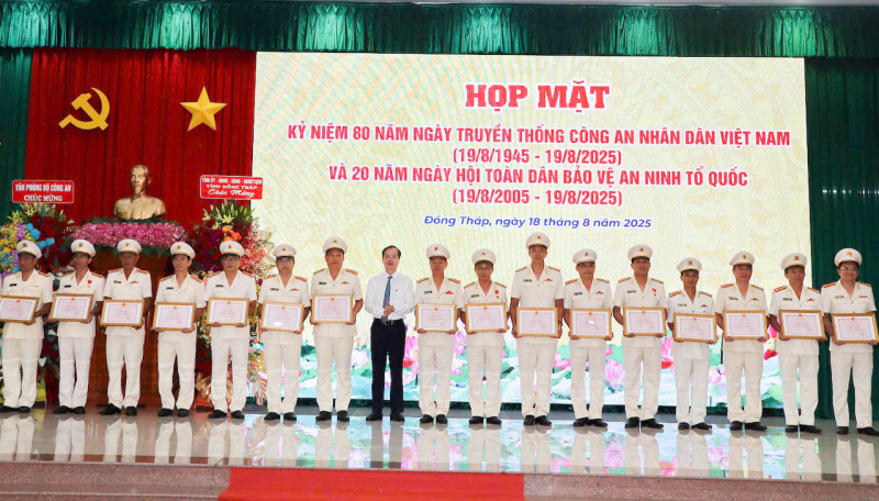 Đồng Tháp: Lan tỏa hình ảnh đẹp về người chiến sĩ Công an 