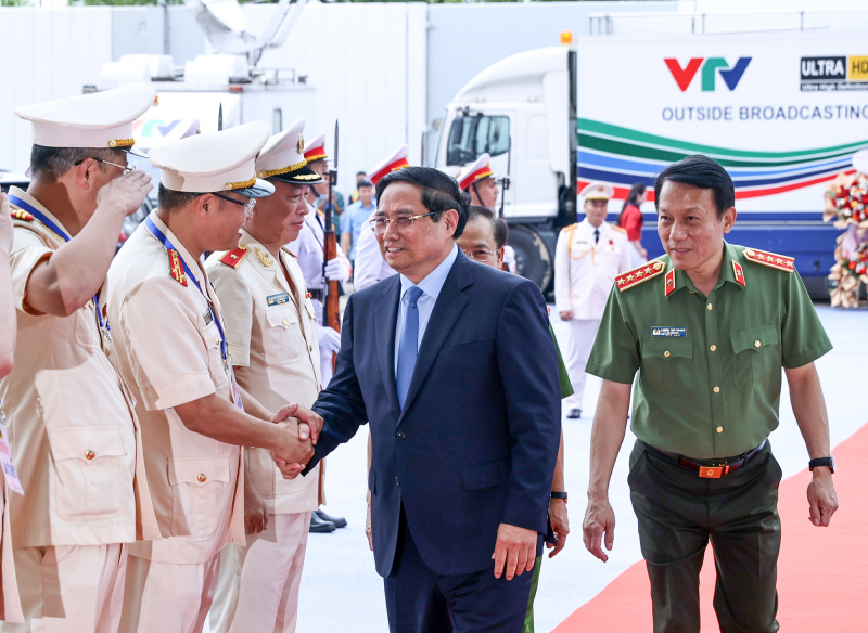 Thủ tướng Chính phủ Phạm Minh Chính dự Lễ khai trương Trung tâm Dữ liệu quốc gia -0