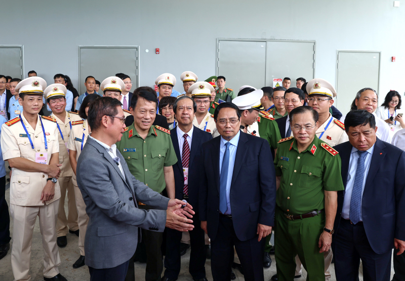 Thủ tướng Chính phủ Phạm Minh Chính dự Lễ khai trương Trung tâm Dữ liệu quốc gia -0