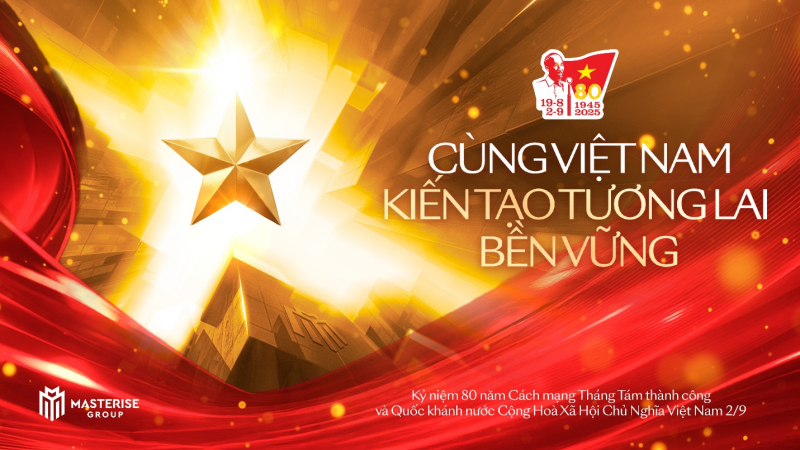 Masterise Group đồng hành chiến dịch quốc gia, tiếp sức và lan tỏa tinh thần yêu nước nhân dịp 80 năm Quốc khánh 2/9 -0