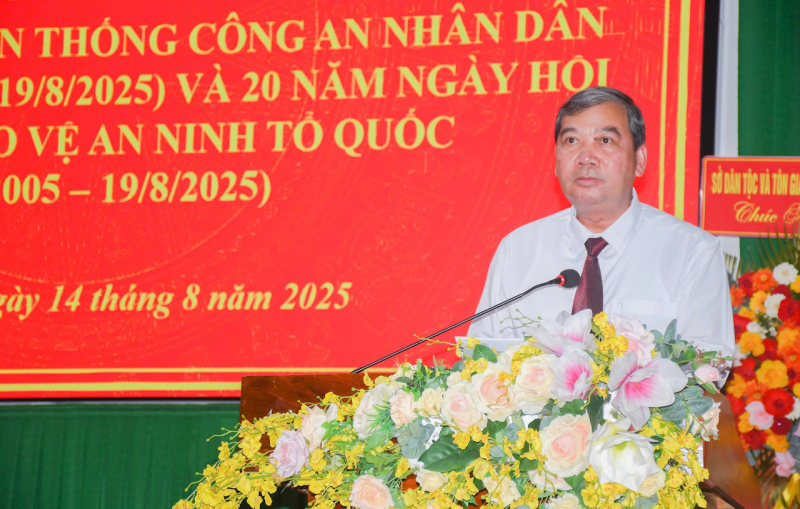 Công an Đồng Tháp họp mặt Kỷ niệm 80 năm Ngày truyền thống CAND -0