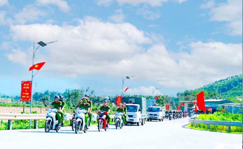 Công an xã Sơn Tây – điểm tựa bình yên miền sơn cước -0