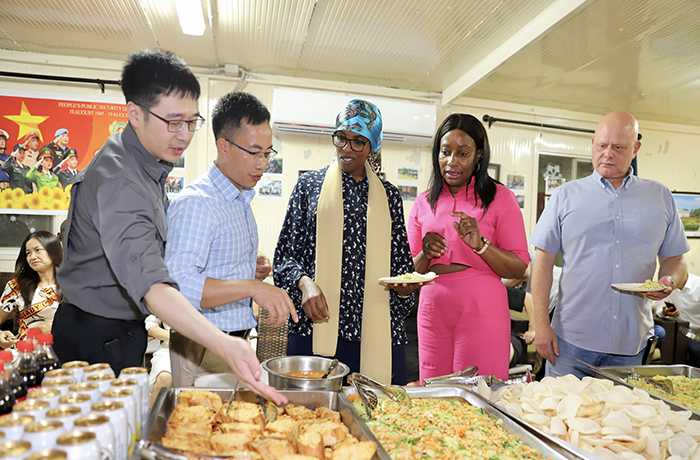 Lễ Kỷ niệm 80 năm ngày truyền thống CAND Việt Nam đầy ấn tượng tại châu Phi -0