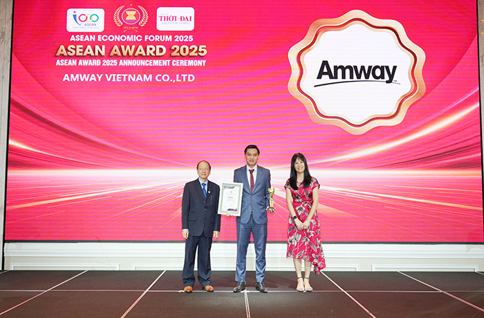 Amway Việt Nam khẳng định uy tín và vị thế dẫn đầu trong Top 5 Doanh nghiệp tiêu biểu ASEAN -0