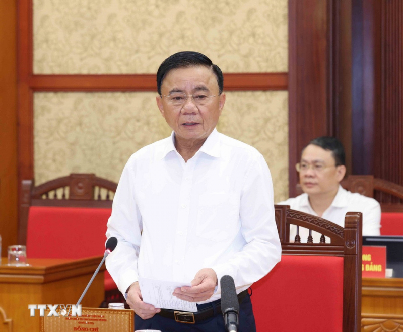 Bộ Chính trị cho ý kiến về công tác chuẩn bị đại hội các đảng bộ trực thuộc Trung ương nhiệm kỳ 2025 - 2030 -0