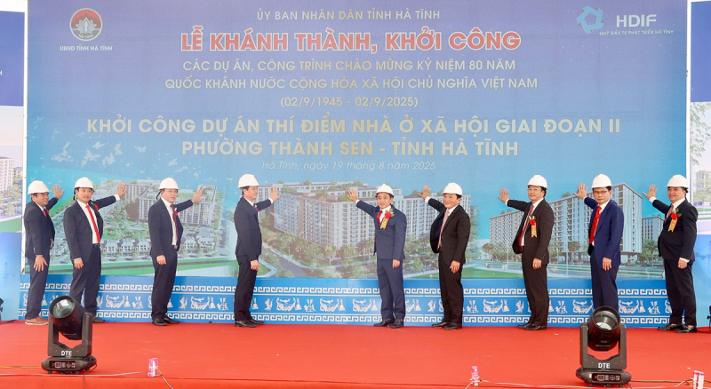 500 căn hộ nhà ở xã hội tại Hà Tĩnh chính thức khởi động -0