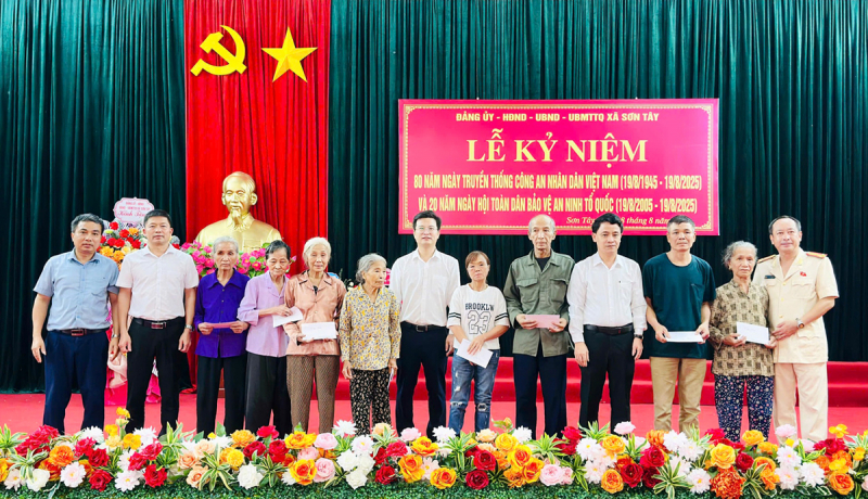 Công an xã Sơn Tây – điểm tựa bình yên miền sơn cước -0