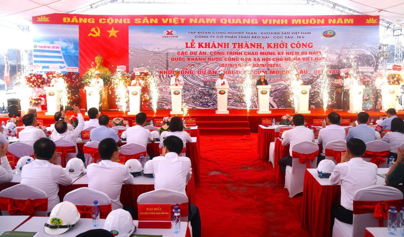 TKV khởi công 5 dự án trọng điểm, góp phần đảm bảo an ninh năng lượng quốc gia -0