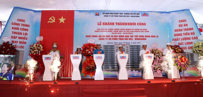 TKV khởi công 5 dự án trọng điểm, góp phần đảm bảo an ninh năng lượng quốc gia -0