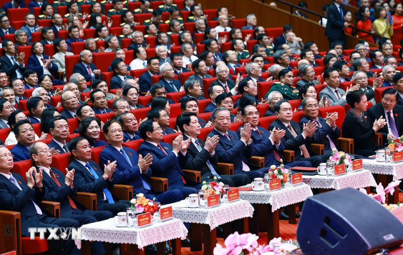 Tổng Bí thư Tô Lâm dự Lễ kỷ niệm trọng thể 80 năm Ngày thành lập Chính phủ -0