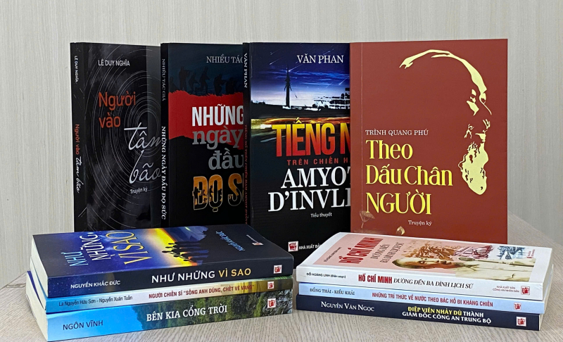 	Nhà xuất bản CAND phát hành 10 tác phẩm đặc biệt chào mừng đại lễ  -0