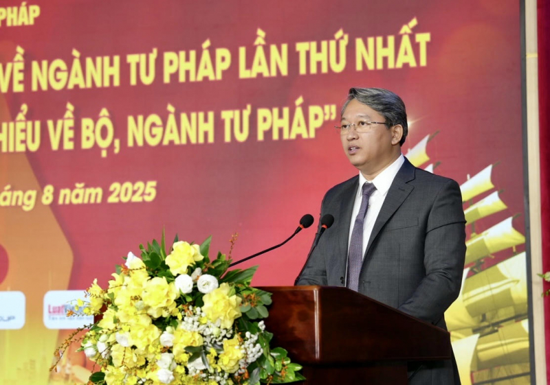 Trao giải báo chí toàn quốc về ngành Tư pháp lần thứ nhất -0