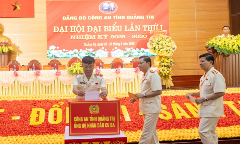 Công an Quảng Trị “Đoàn kết, dân chủ, kỷ cương, đột phá, phát triển” -0