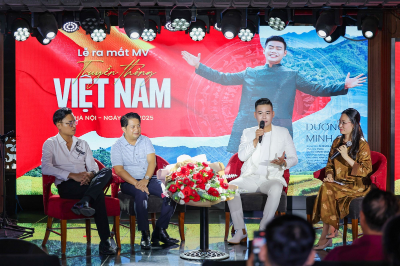 តារាចម្រៀងដែលឈ្នះមេដាយមាសផ្នែកតន្ត្រីអន្តរជាតិធ្វើពិធីអបអរសាទរជាមួយ MV បទប្រពៃណីវៀតណាម -0