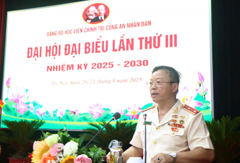 Học viện Chính trị CAND đoàn kết, thống nhất thực hiện thắng lợi Nghị quyết đại hội đề ra -0