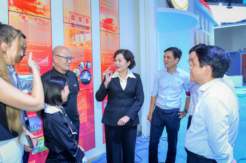 Những dấu ấn của ngành Ngân hàng tham gia triển lãm -0