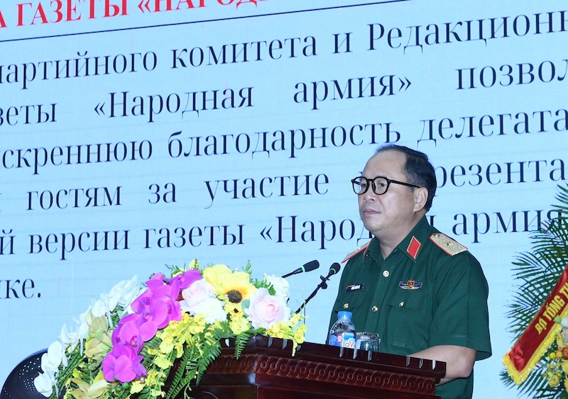 Ra mắt Báo Quân đội nhân dân Điện tử tiếng Nga -0