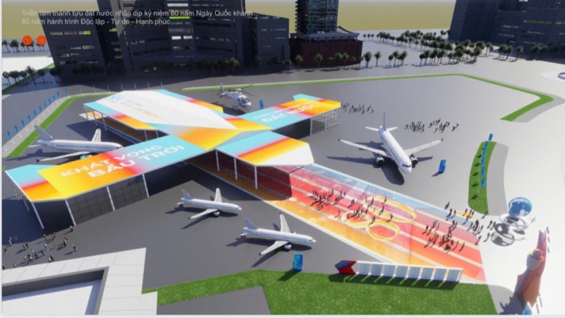 Từ 28/8: Vietnam Airlines tham gia Triển lãm Thành tựu đất nước nhân kỷ niệm 80 năm Quốc khánh -0