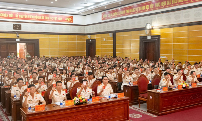 Công an Quảng Trị “Đoàn kết, dân chủ, kỷ cương, đột phá, phát triển” -0