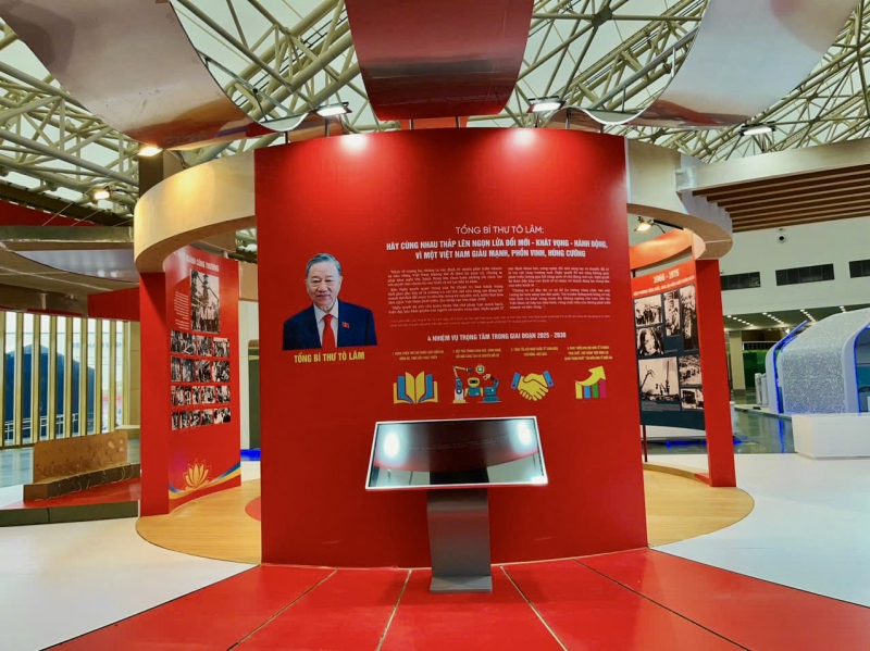 Triển lãm thành tựu ngành Công Thương hoàn thiện những khâu cuối cùng -0