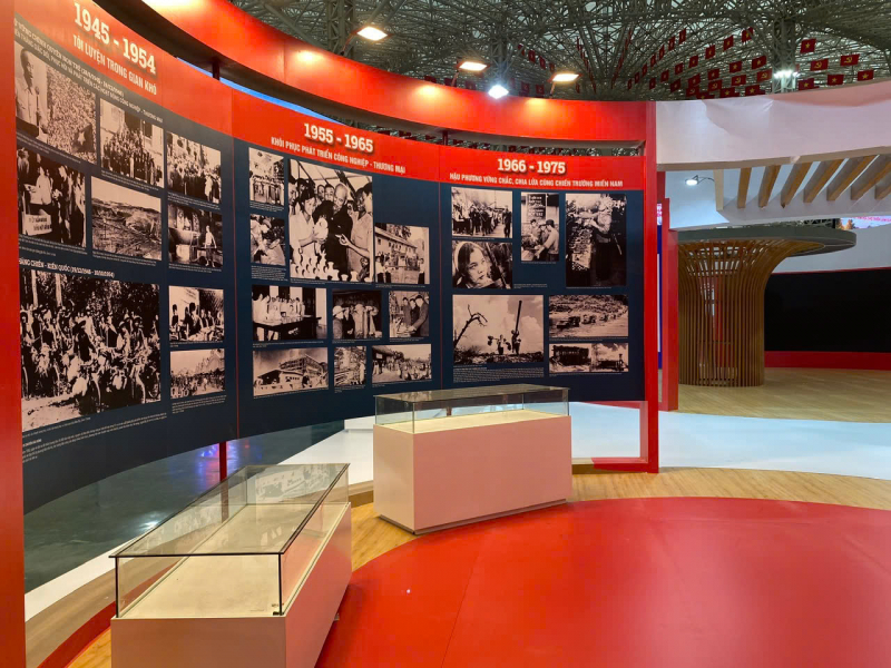 Triển lãm thành tựu ngành Công Thương hoàn thiện những khâu cuối cùng -7