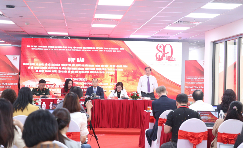 Triển lãm “80 năm Hành trình Độc lập - Tự do - Hạnh phúc” phục vụ nhân dân từ ngày 28/8 -0