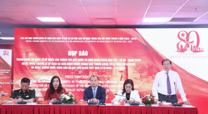 Triển lãm “80 năm Hành trình Độc lập - Tự do - Hạnh phúc” phục vụ nhân dân từ ngày 28/8 -0